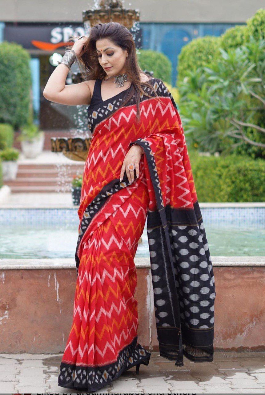 Mg239  Plain Linen Designer Saree Catalog